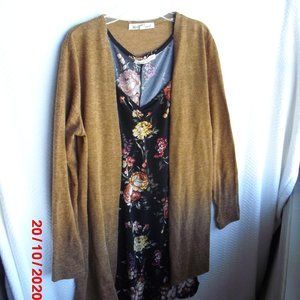 Wallflower dress & cardigan
